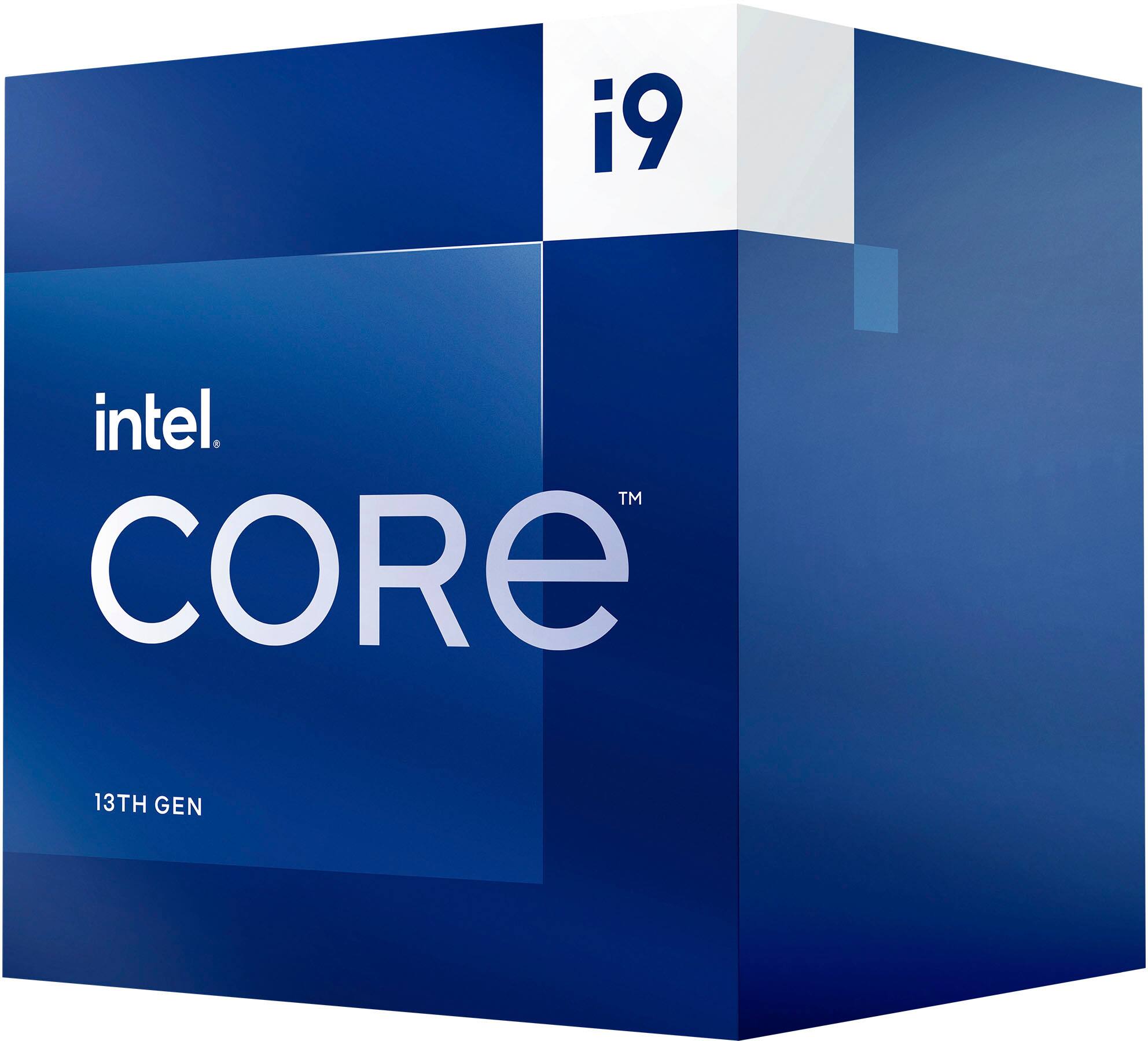 Alt View 11. Intel - Core i9-13900 13th Gen 24 core 8 P-cores + 16 E-cores 36MB Cache, 2.0 to 5.6GHz Desktop Processor - Grey/Black/Gold.