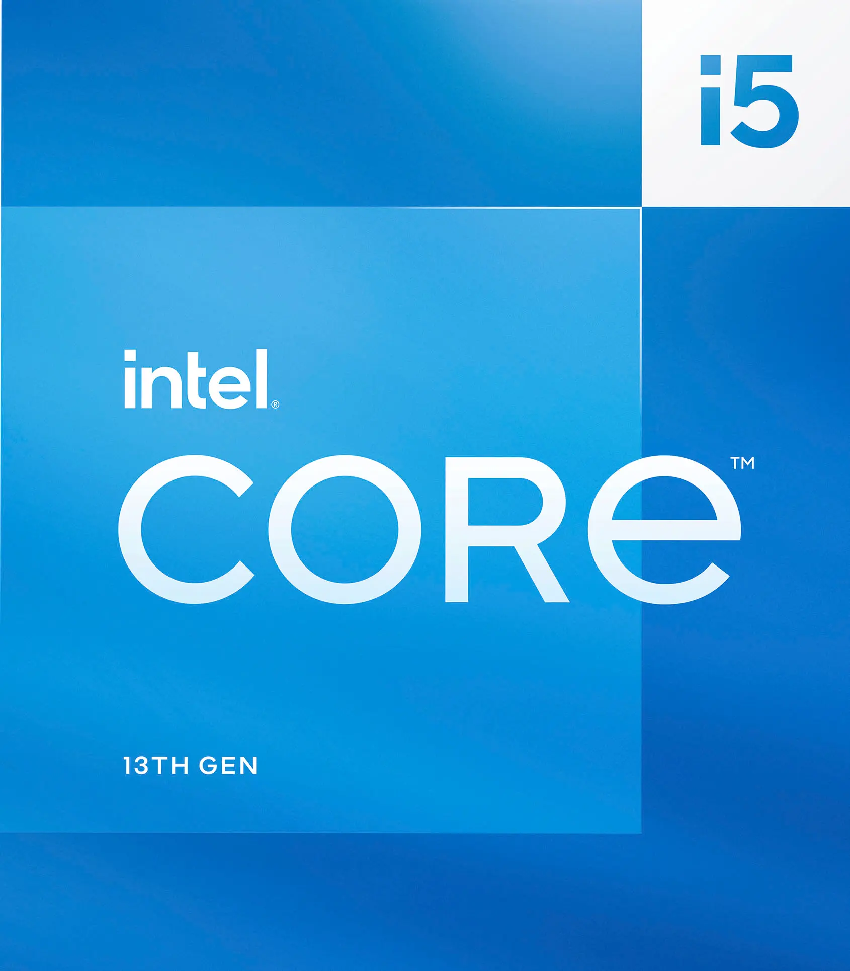 Intel - Core i5-13400 13th Gen 10 core 6 P-cores + 4 E-cores, 20MB Cache, 2.5 to 4.6 GHz Desktop Processor - Grey/Black/Gold