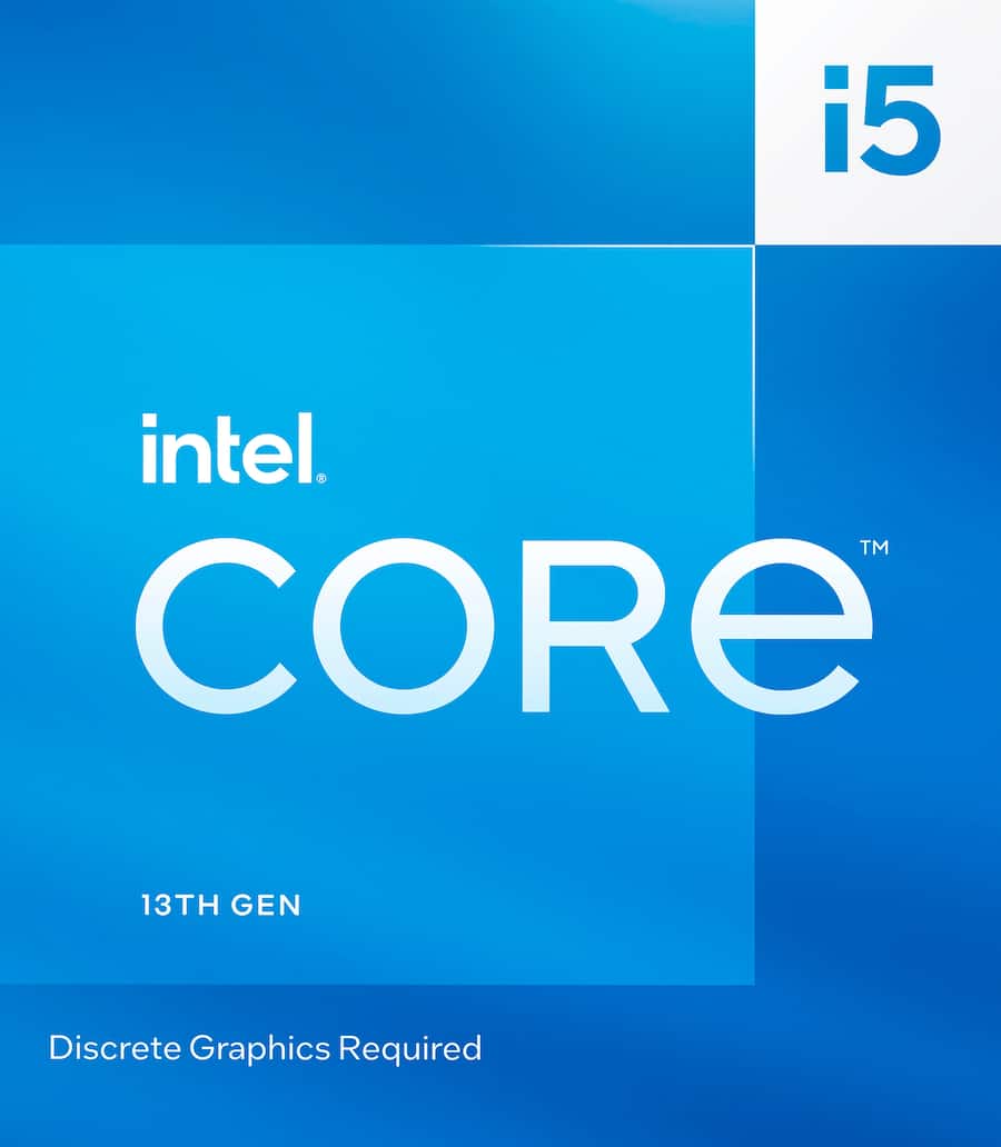 Intel Core i5 13400F 13th Gen 10 core 6 P cores + 4 E cores, 20MB Intel Core i5 13400F 13th Gen 10 core 6 P cores + 4 E cores, 20MB