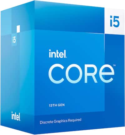 Intel Core i5 13400F 13th Gen 10 core 6 P cores + 4 E cores, 20MB Intel Core i5 13400F 13th Gen 10 core 6 P cores + 4 E cores, 20MB