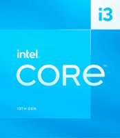Intel - Core i3-13100 13th Gen 4-Core 12MB Cache, 3.4 to 4.5 GHz Desktop Processor - Front_Zoom