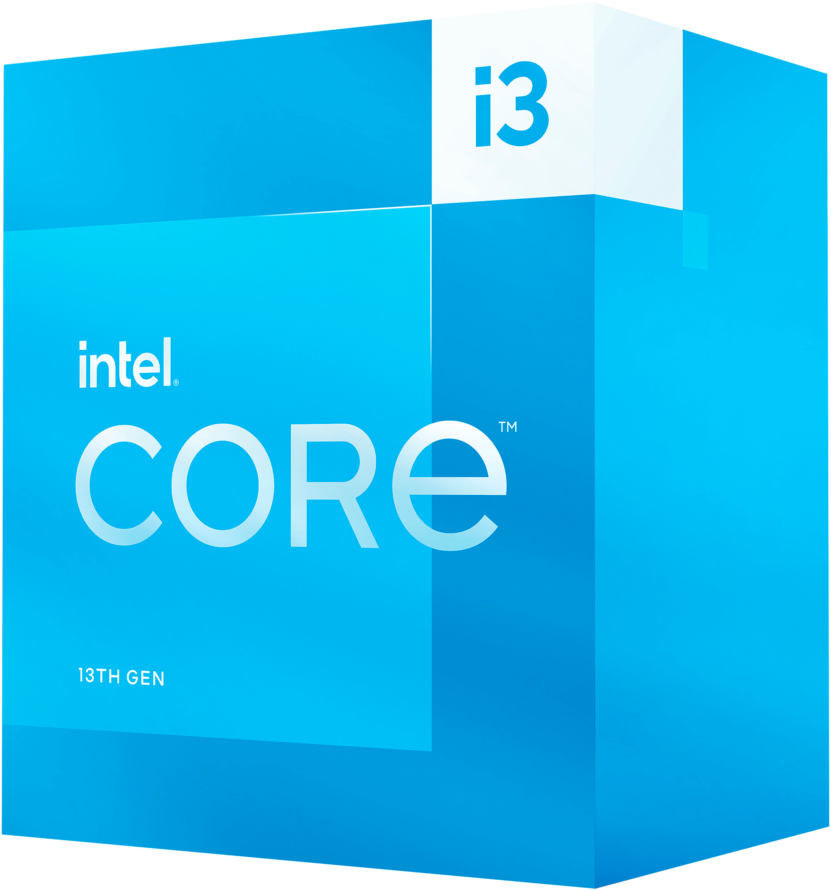 Intel Core i3-13100 13th Gen 4-Core 12MB Cache, 3.4 to 4.5 GHz