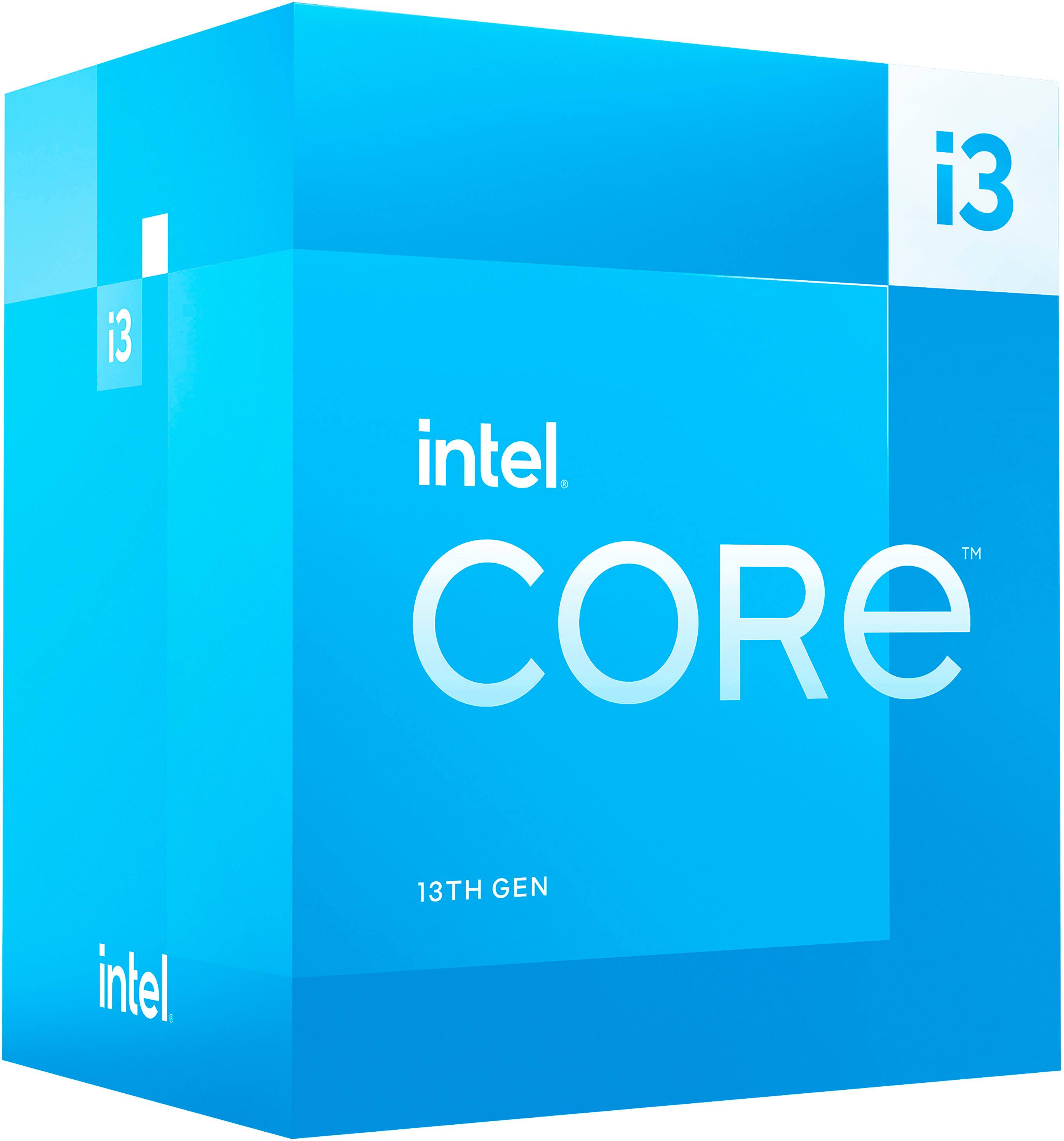 Intel Core i3-13100 13th Gen 4-Core 12MB Cache, 3.4 to 4.5 GHz