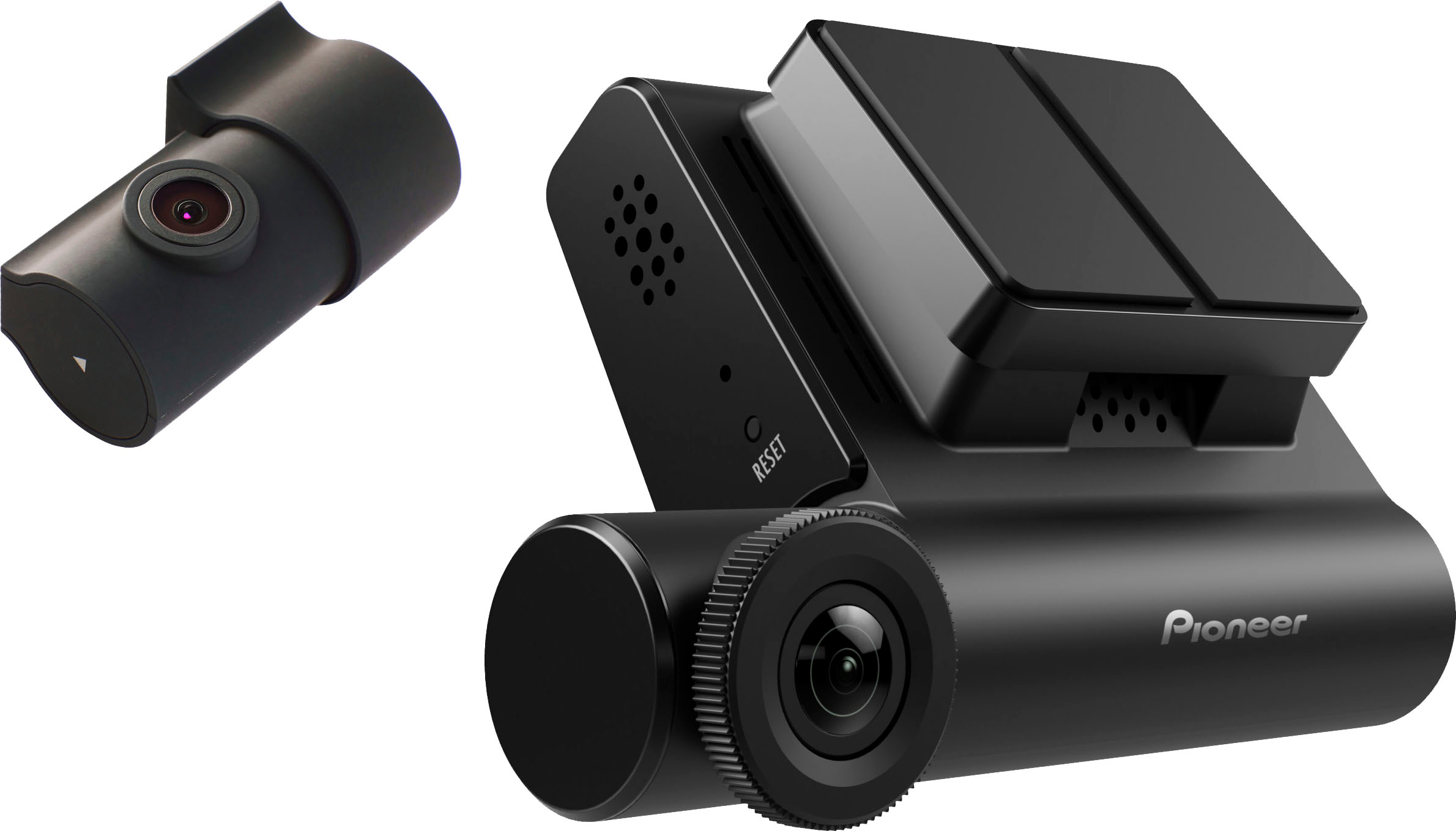 Pioneer 2-Channel Dual Recording HD- Dash Camera System Black VREC-Z710DH -  Best Buy