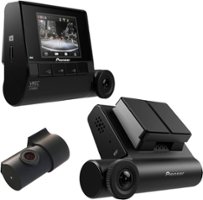 Pioneer - 2-Channel Dual Recording HD- Dash Camera System - Black - Front_Zoom