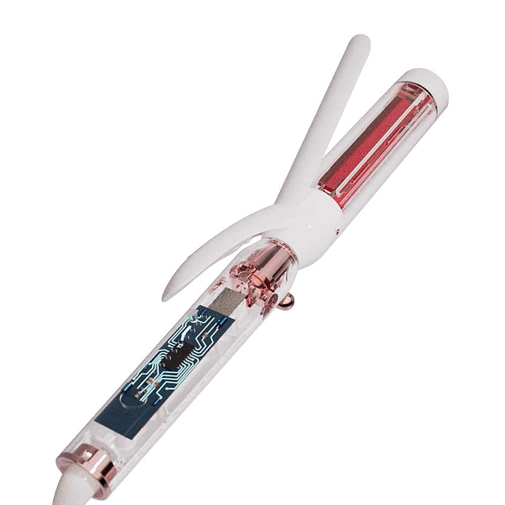 Alt View 17. T3 - Switch Kit Curl Trio Interchangeable Curling Iron - White & Rose Gold.