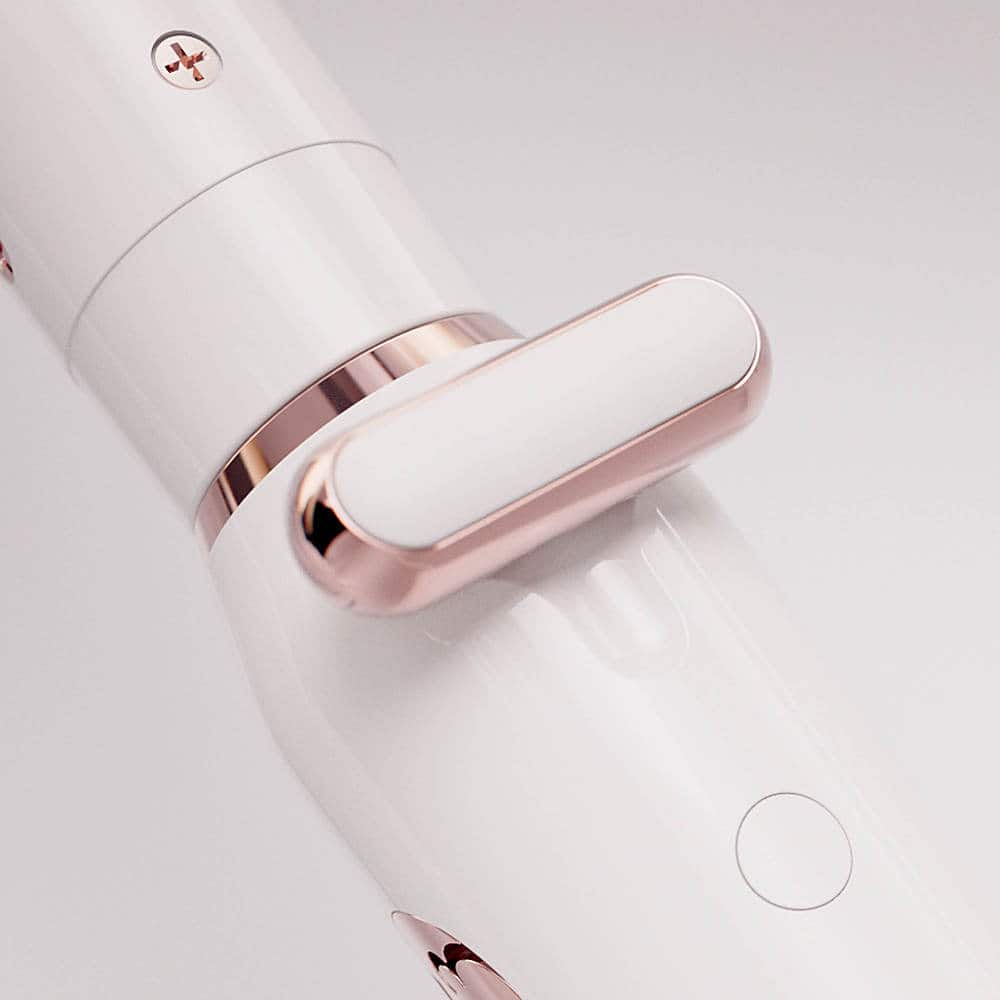Alt View 18. T3 - Switch Kit Curl Trio Interchangeable Curling Iron - White & Rose Gold.