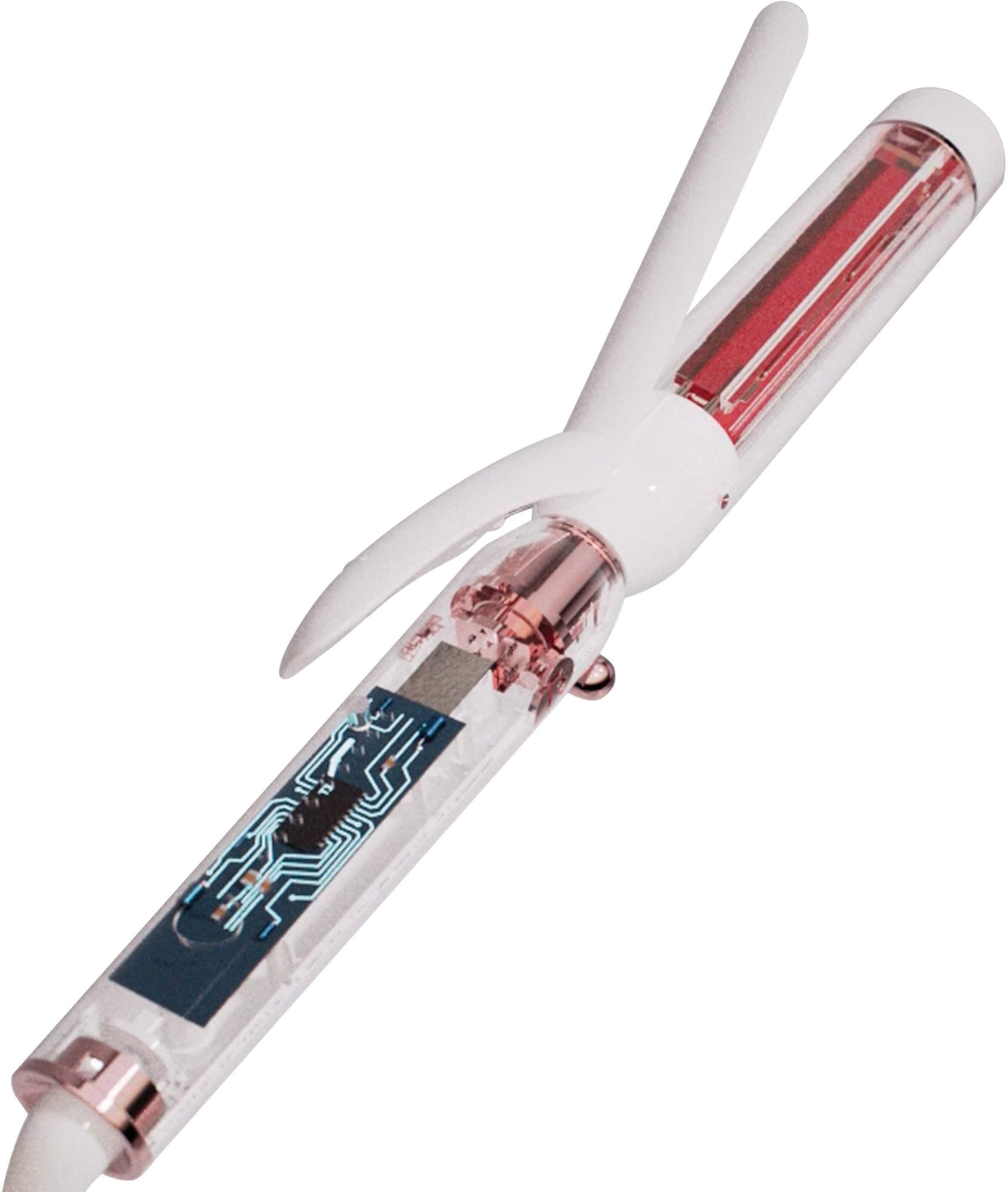 Alt View 19. T3 - Switch Kit Wave Trio Interchangeable Curling Iron - White & Rose Gold.