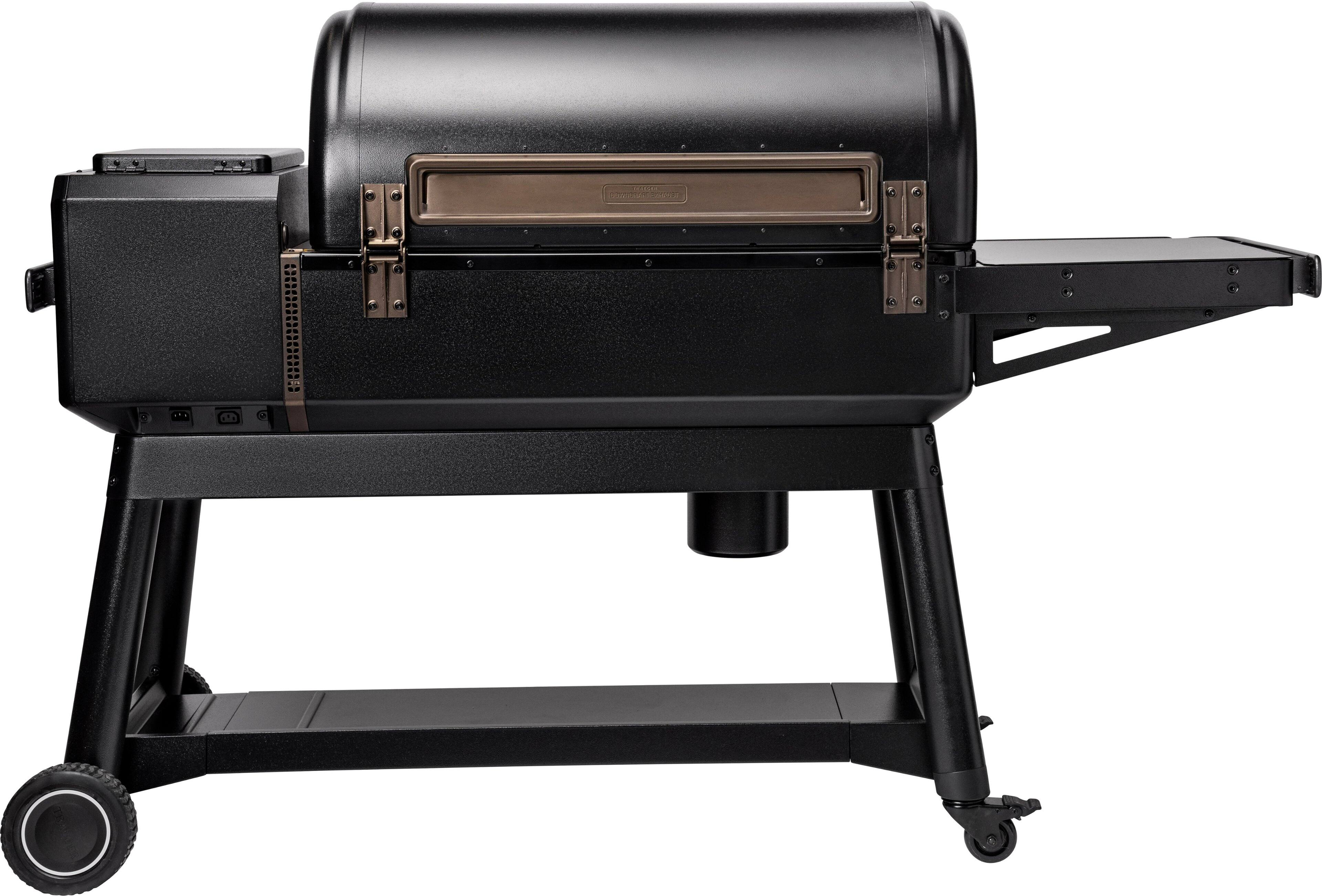 Alt View 13. Traeger Grills - IRONWOOD XL - Black.