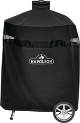 Napoleon - 22" Charcoal Kettle Grill with Legs Premium Cover - Black - Front_Zoom