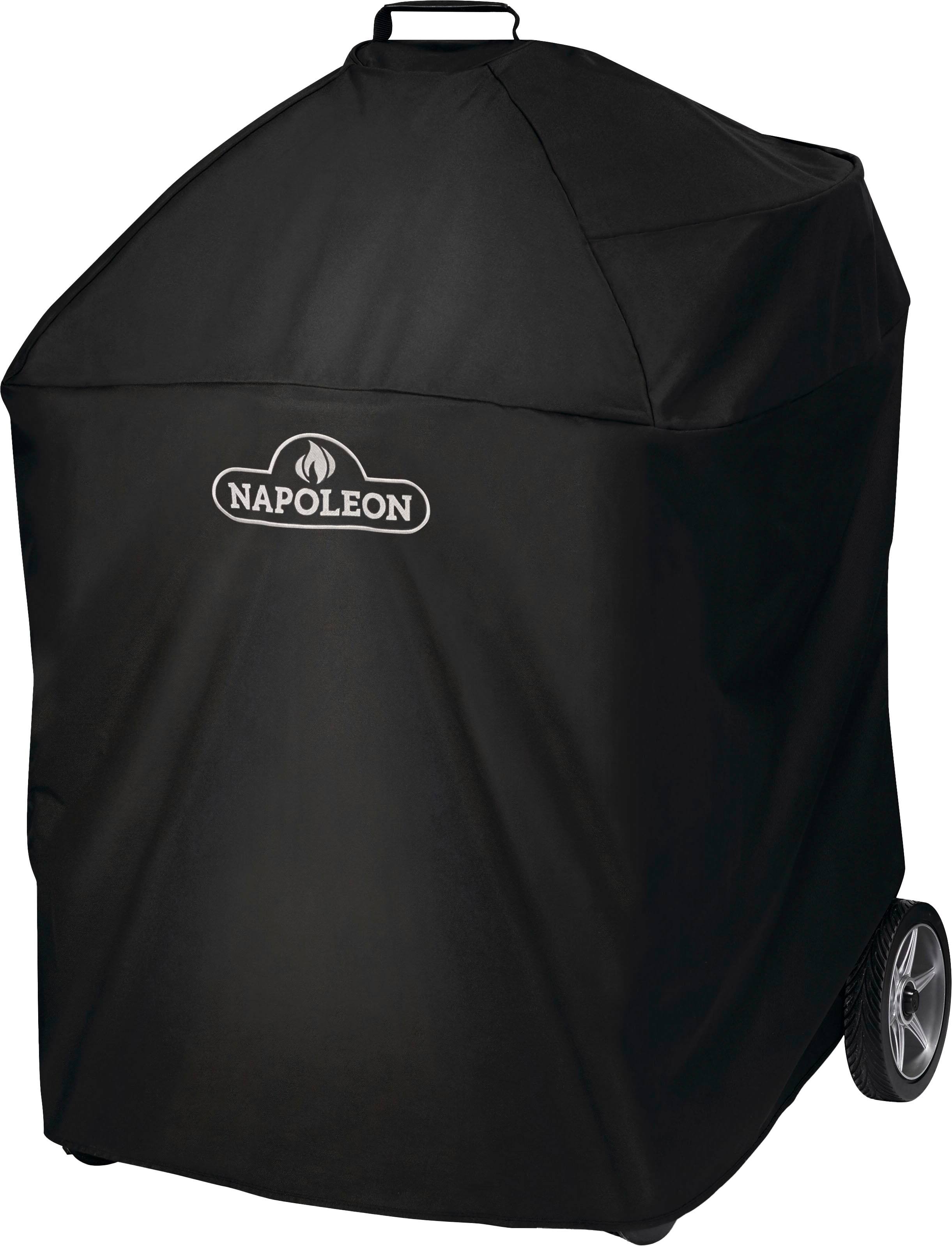 Alt View 11. Napoleon - 22" Charcoal Kettle Grill with Cart Premium Cover - Black.