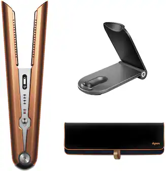 Angle. Dyson - Corrale Hair Straightener - Copper/Nickel.
