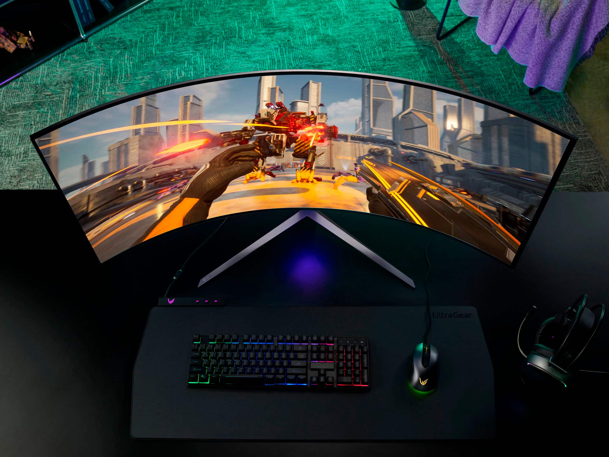 LG llevará al CES 2023 un monitor 'gaming' curvo de 45 pulgadas con una  tasa de refresco de 240Hz