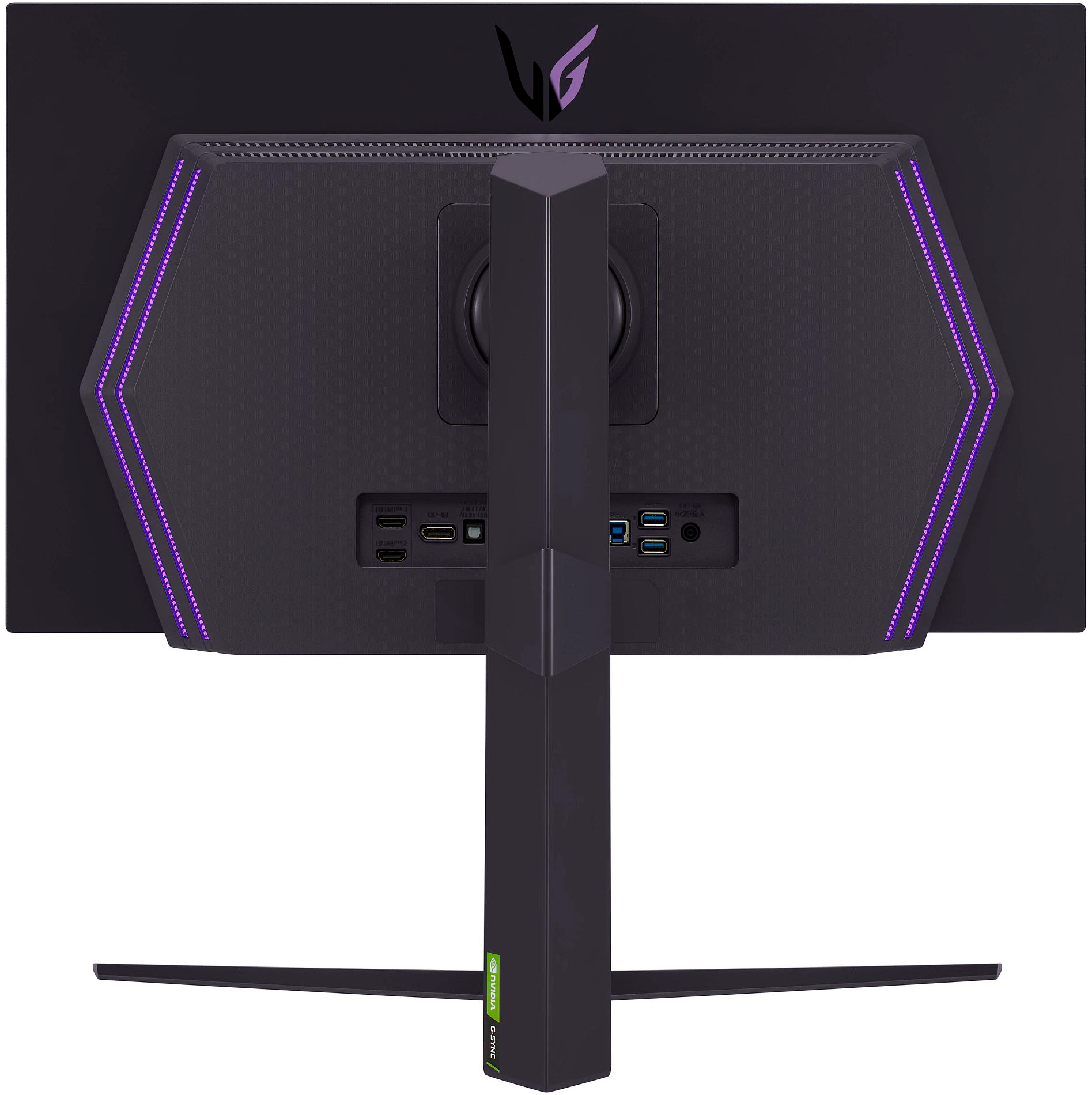 LG UltraGear 27GR95QE Quad HD 27 OLED Gaming Monitor - Grey & Purple