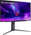 Angle Zoom. LG - UltraGear 27" OLED QHD 240Hz 0.03ms FreeSync and NVIDIA G-SYNC Compatible Gaming Monitor with HDR10 - Black.