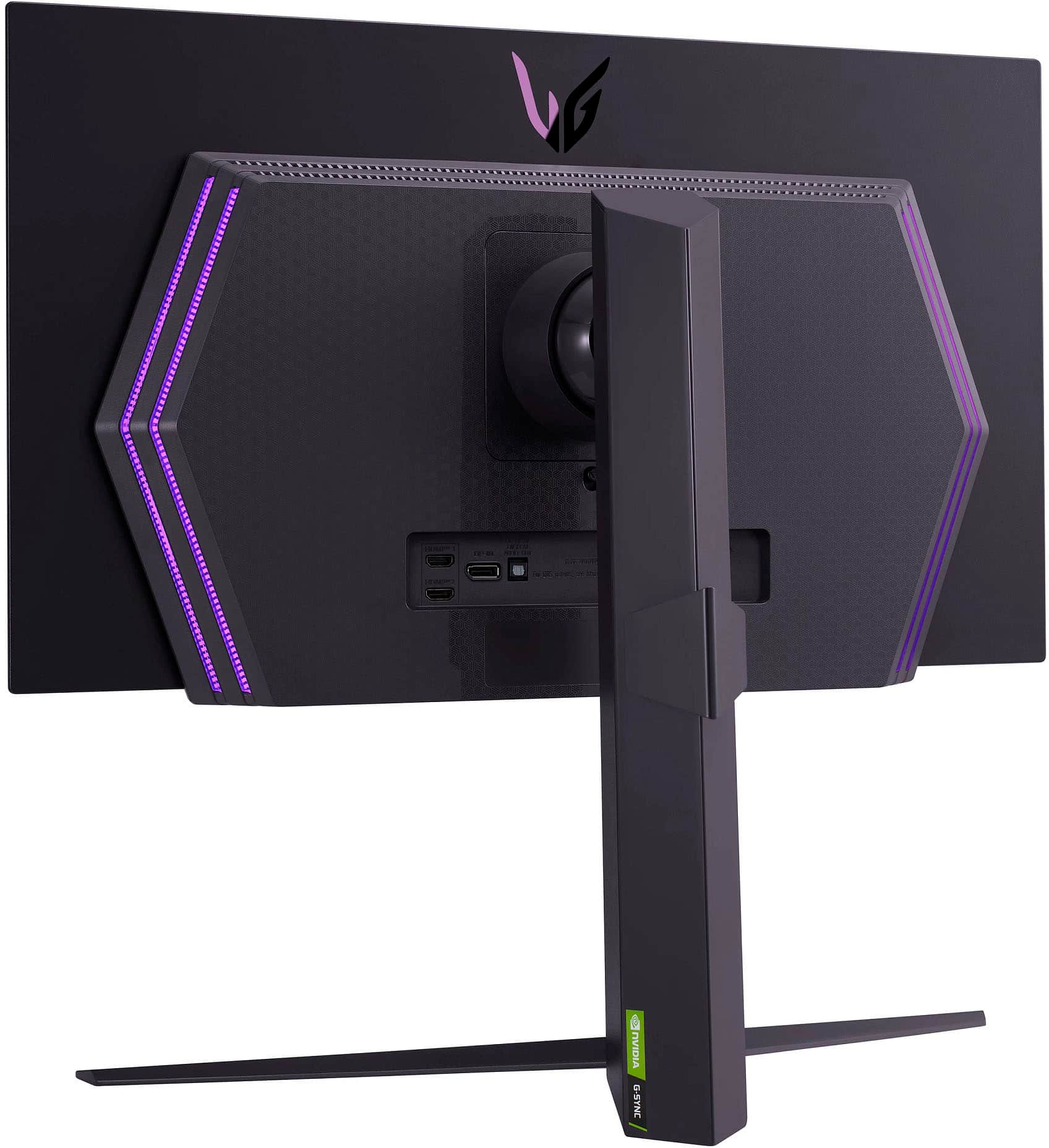 Alt View 14. LG - UltraGear 27" OLED QHD 240Hz 0.03ms FreeSync and NVIDIA G-SYNC Compatible Gaming Monitor with HDR10 - Black.