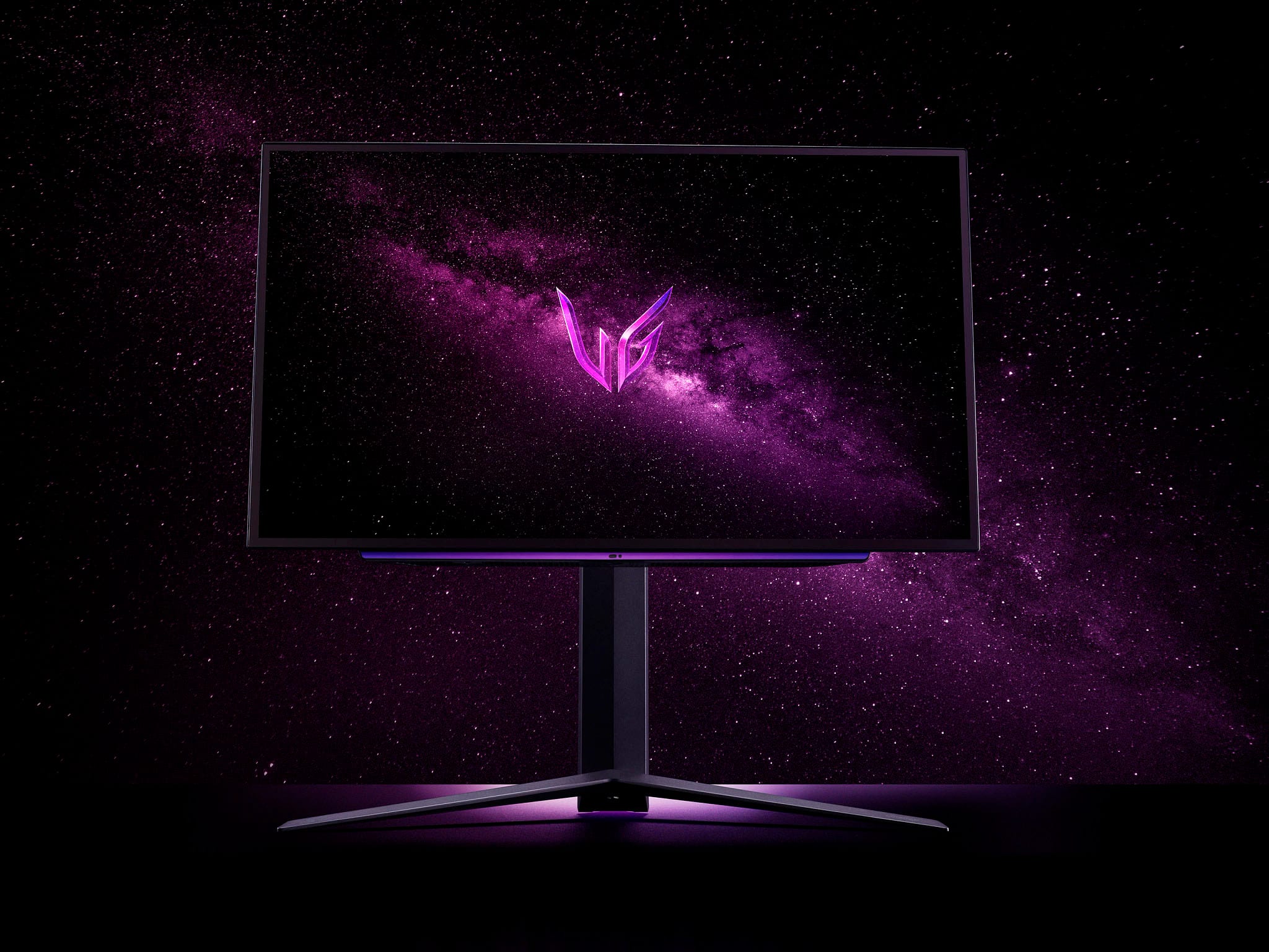 Alt View 26. LG - UltraGear 27" OLED QHD 240Hz 0.03ms FreeSync and NVIDIA G-SYNC Compatible Gaming Monitor with HDR10 - Black.
