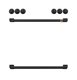 Handle and Knob Set for Café Electric Range - Flat Black