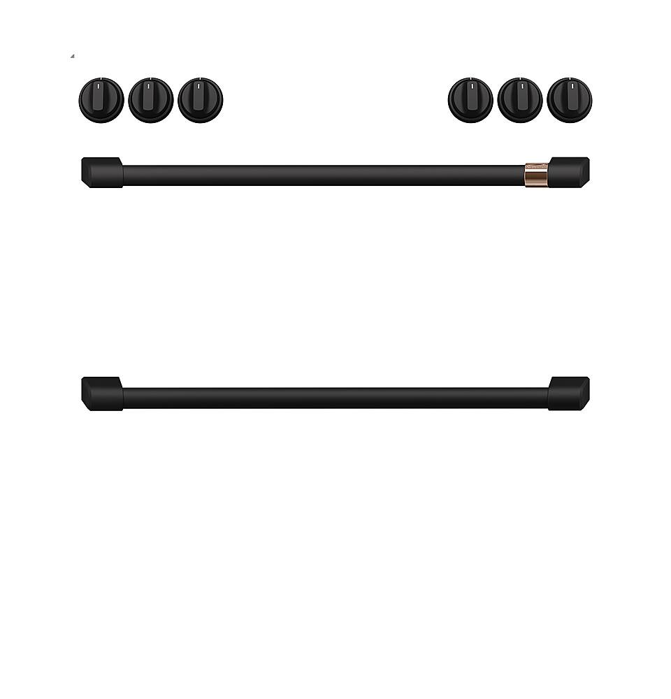 Alt View 11. Café - Handle and Knob Set for Café Electric Range - Flat Black.