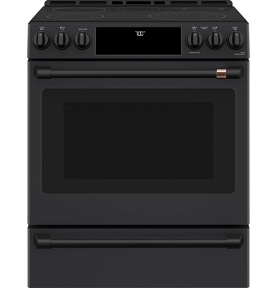 Alt View 14. Café - Handle and Knob Set for Café Electric Range - Flat Black.