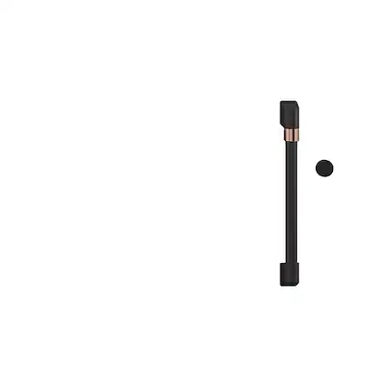 Front. Café - Café Accessory Kit for most Café Microwaves - Flat Black.