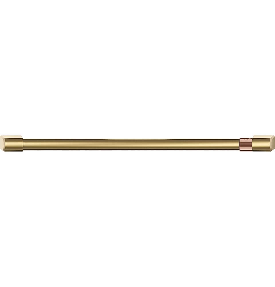 Front. Café - Handle Kit for Café Wall Oven - Brushed Brass.