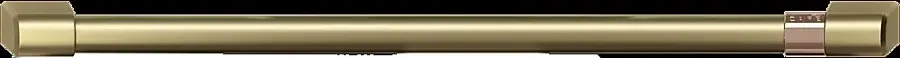 Alt View 18. Café - Handle and Knob Set for Front Control Gas Range - Brushed Brass.
