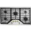 Alt View 12. Café - Knobs for Café Gas Cooktops - Brushed Brass.