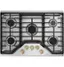 Alt View 13. Café - Knobs for Café Gas Cooktops - Brushed Brass.