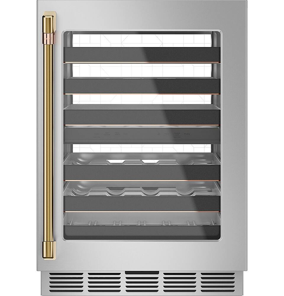 Alt View 12. Café - Wine/Beverage Handle Kit for Café - Brushed Brass.