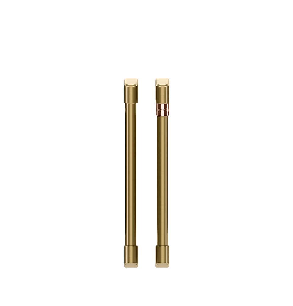 Handle and Knob Kit for Café Range and Cooktops - Brushed Brass - Front_Zoom