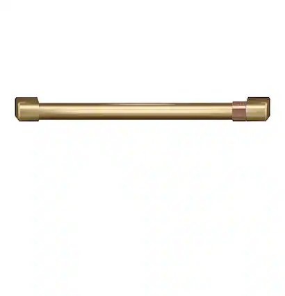 Front. Café - Handle Kit for Café Wall Oven - Brushed Brass.