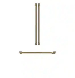 Handle Kit for most Café Refrigerators - Brushed Brass