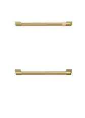 Front. Café - Handle Kit for Café Undercounter Refrigerators & Dishwashers - Brushed Brass.