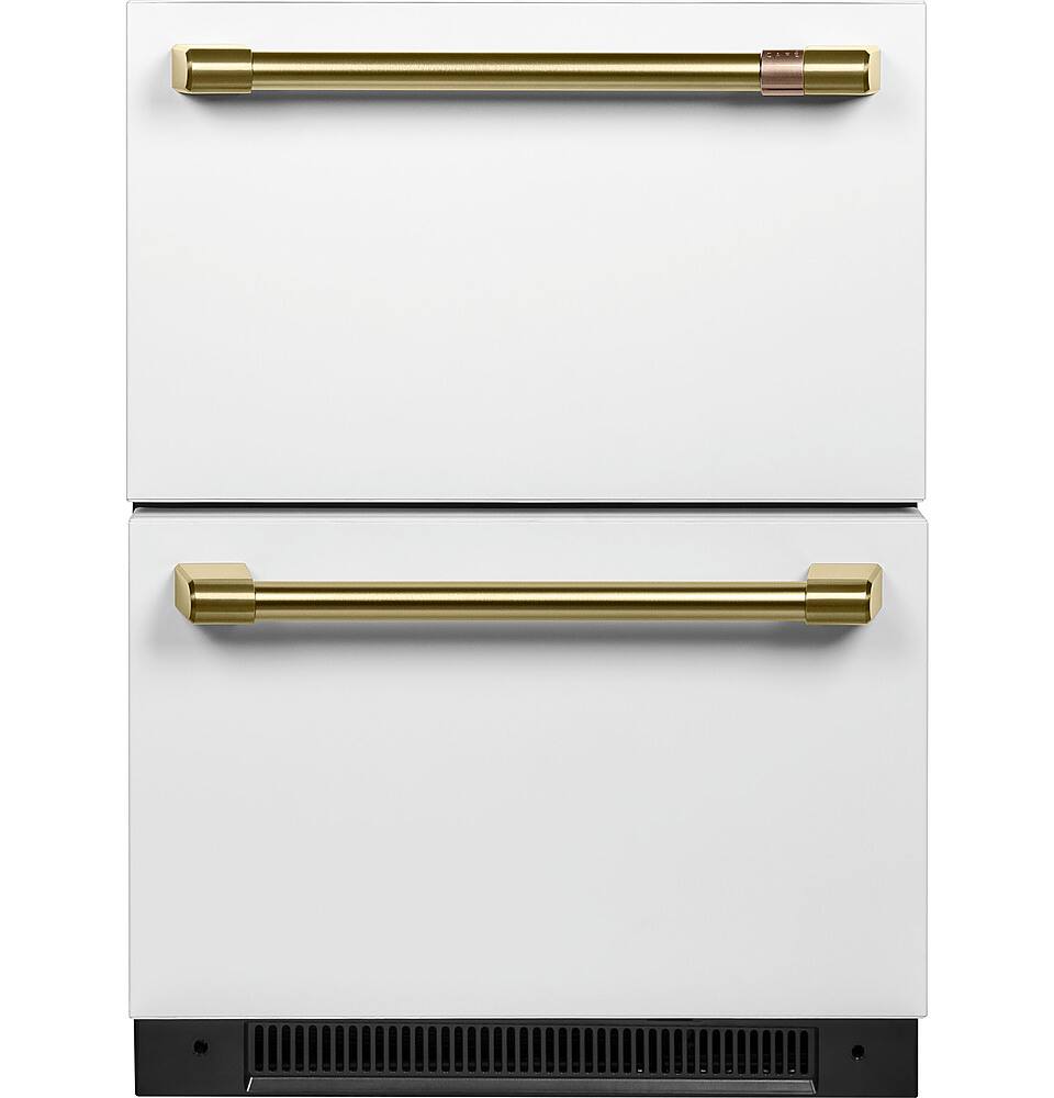 Alt View 12. Café - Handle Kit for Café Undercounter Refrigerators & Dishwashers - Brushed Brass.