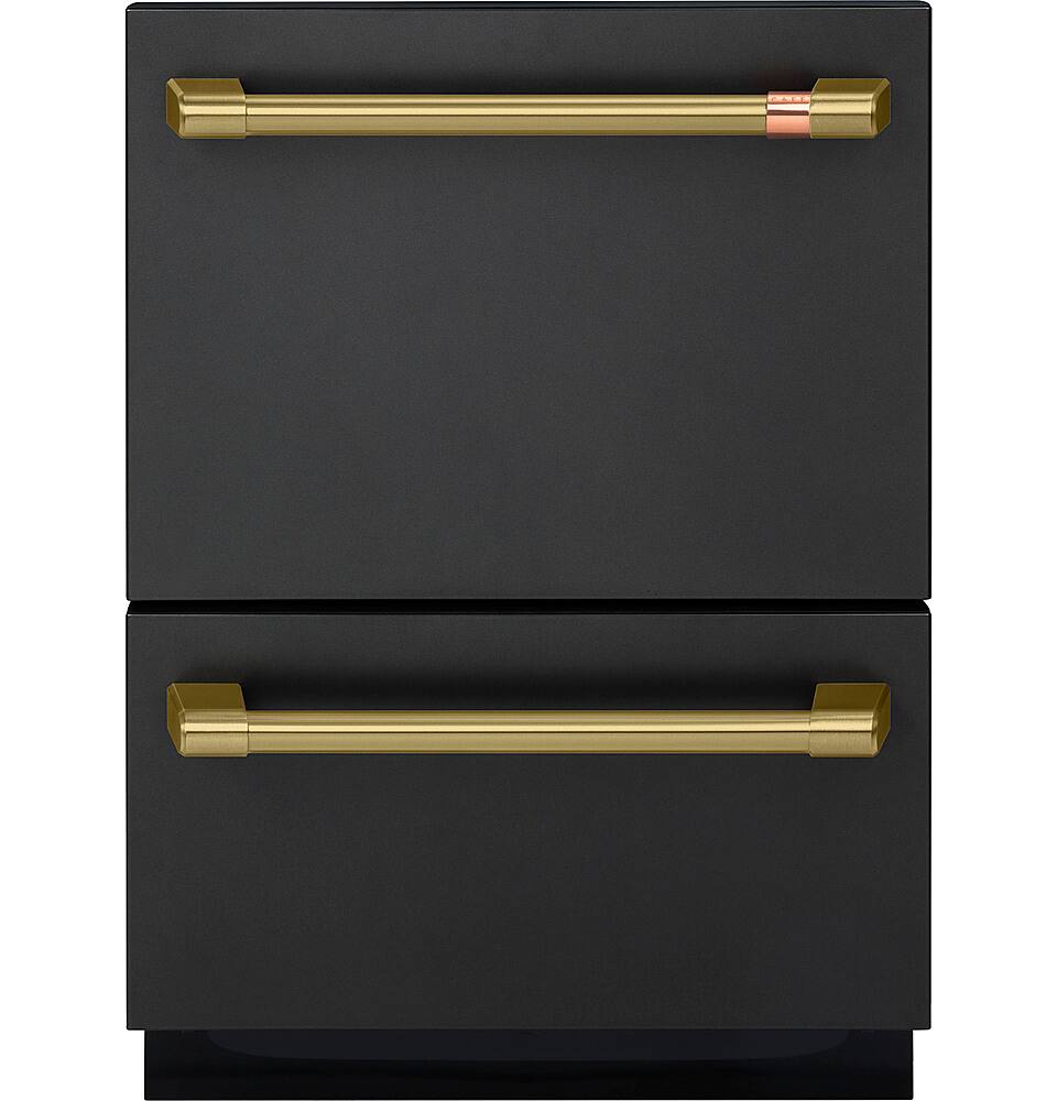 Alt View 16. Café - Handle Kit for Café Undercounter Refrigerators & Dishwashers - Brushed Brass.