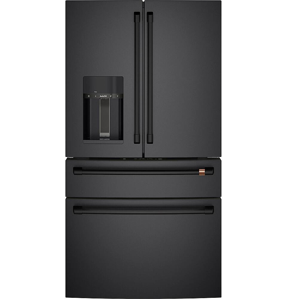 Alt View 12. Café - Café Handle Kit for most Café Refrigerators - Flat Black.