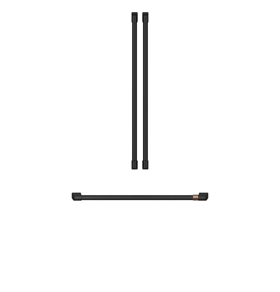 Front. Café - Handle Kit for Café Refrigerators - Flat Black.