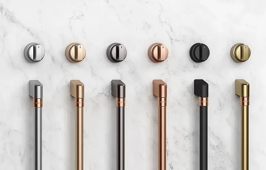 Alt View 15. Café - Handle Kit for Café Dishwashers - Brushed Brass.