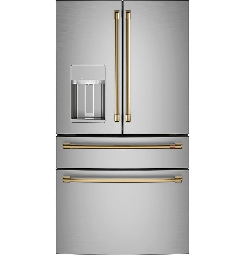 Angle. Café - Refrigeration Handle Kit for Café - Brushed Brass.