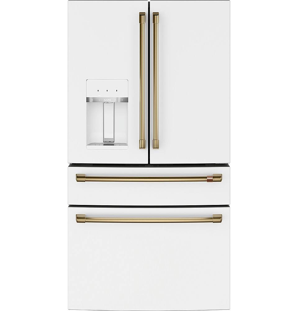 Alt View 11. Café - Refrigeration Handle Kit for Café - Brushed Brass.