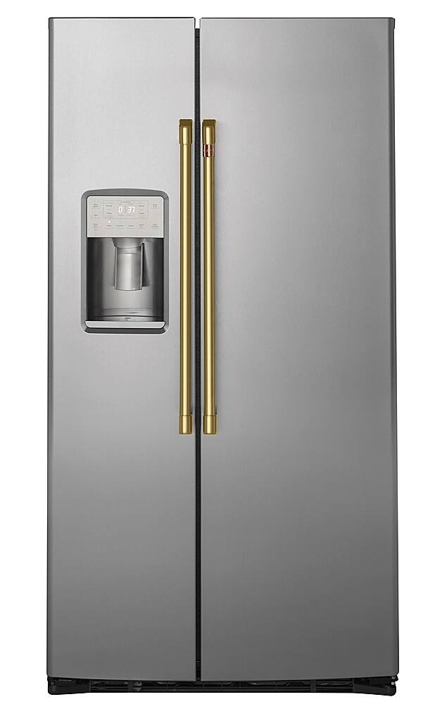 Angle. Café - Refrigeration Handle Kit for Café - Brushed Brass.