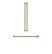 Front. Café - Refrigeration Handle Kit for Café - Brushed Brass.
