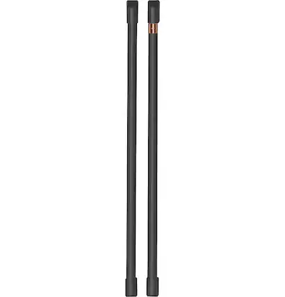 Front. Café - Café Handle Kit for most Café Refrigerators - Flat Black.