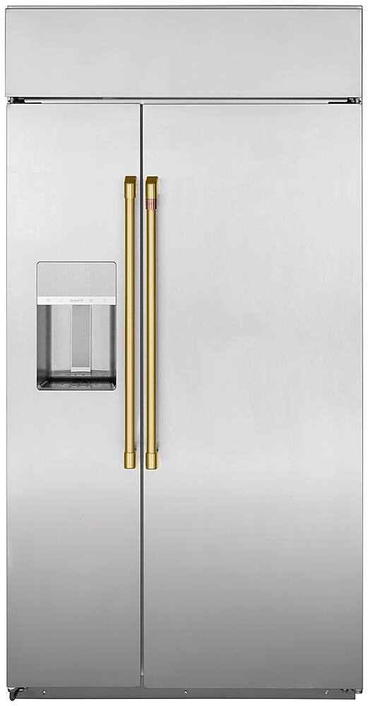 Angle. Café - Refrigeration Handle Kit for Café - Brushed Brass.