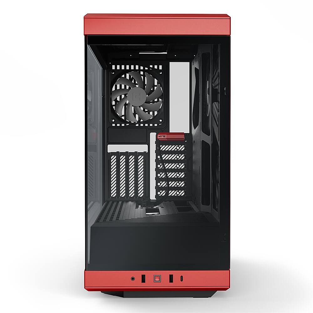 HYTE Y40 ATX Mid-Tower PC Case Red CS-HYTE-Y40-BR - Best Buy