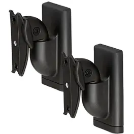 Sanus Tilt and Swivel Wall Mount for Most Speakers up to 8 Lbs. Black ...