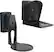 Front. SANUS Elite - Adjustable Speaker Wall Mount for Sonos Era 100 and Era 300 Speakers - Pair - Black.
