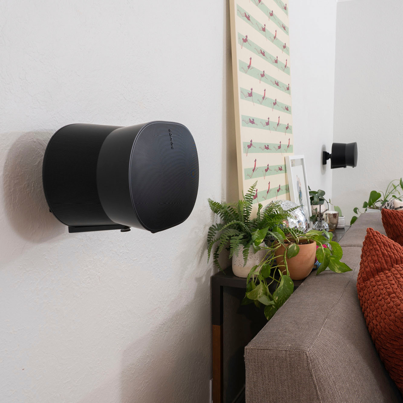 SANUS Elite Adjustable Speaker Wall Mount for Era 100 and Era Speakers Pair Black BSWME2-B1 - Best