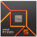 Front. AMD - Ryzen 5 7600 6-core - 12-Thread 4.0 GHz (5.2 GHz Max Boost) Socket AM5 Unlocked Desktop Processor - Silver.